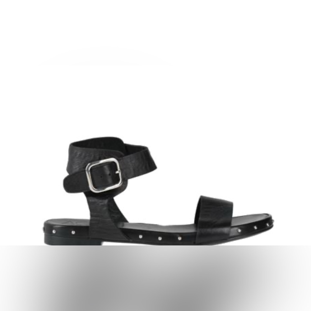 AGL Attilo Giusti Leombruni black sandals either studs. Hardly worn.